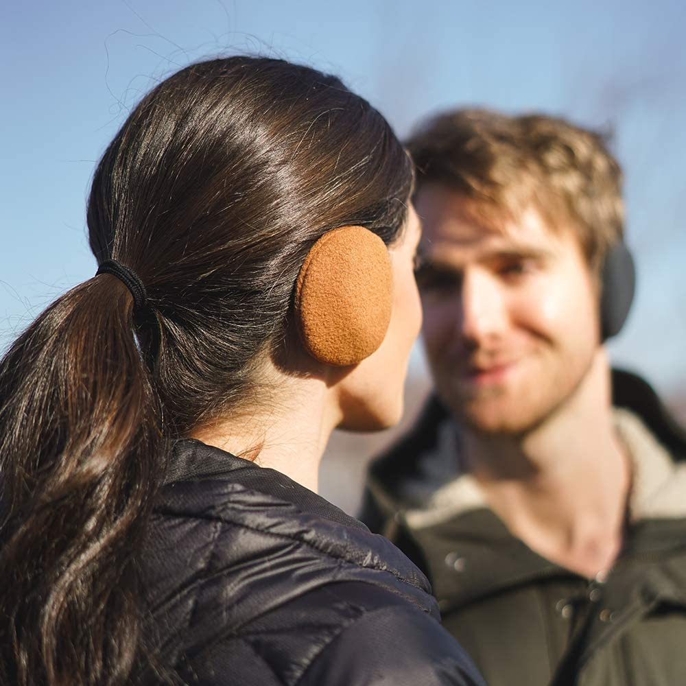EarCaps Fleece Bandless Ear Warmers/Ear Muffs For Men & Women Hats