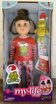 My Life as The Grinch Doll 18” Tall Brunette with Blue Eyes Christmas Set NIB - $98.00