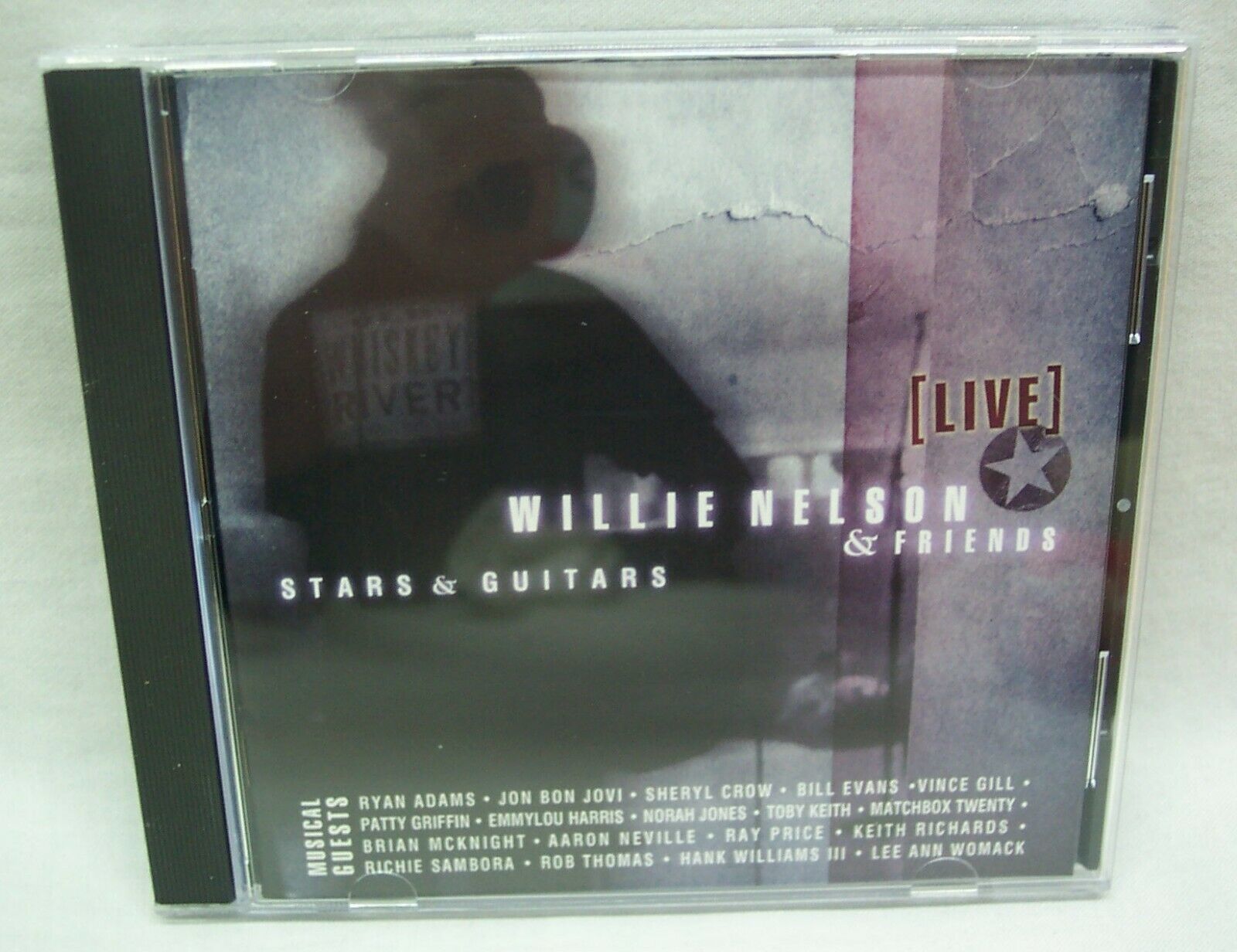 WILLIE NELSON & FRIENDS Stars & Guitars LIVE CD NMINT CDs