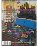 Sew Many Quilts January 1997 PBS Show Magazine Fons Porter  - $8.50