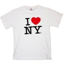 I Love NY T-Shirt, Kids White - $10.98