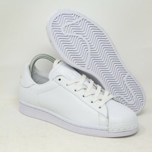 Adidas Donna Superstar Bianco Puro Oro FV3352 USA 6.5, UK 5, Eu 38 Sneaker Luxe - $112.48