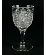 Duncan Miller Scalloped Six Point Wine Glass, Antique EAPG c1897 No 30, ... - $10.00