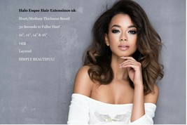 Halo Esque Hair Extensions Short/Medium Thickness Boost 145g  - $116.47+
