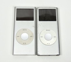 Apple iPod Nano 2nd Gen A1199 2GB 4GB Bundle Silver  - $19.78