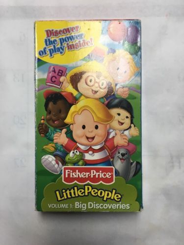 Little People:Big Discoveries,Vol. 1 VHS-Fisher Price-TESTED-RARE-SHIPS ...