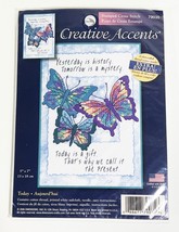 Dimensions Creative Accents Stamped Cross Stitch Kit TODAY #79035 (BRAND... - $8.69