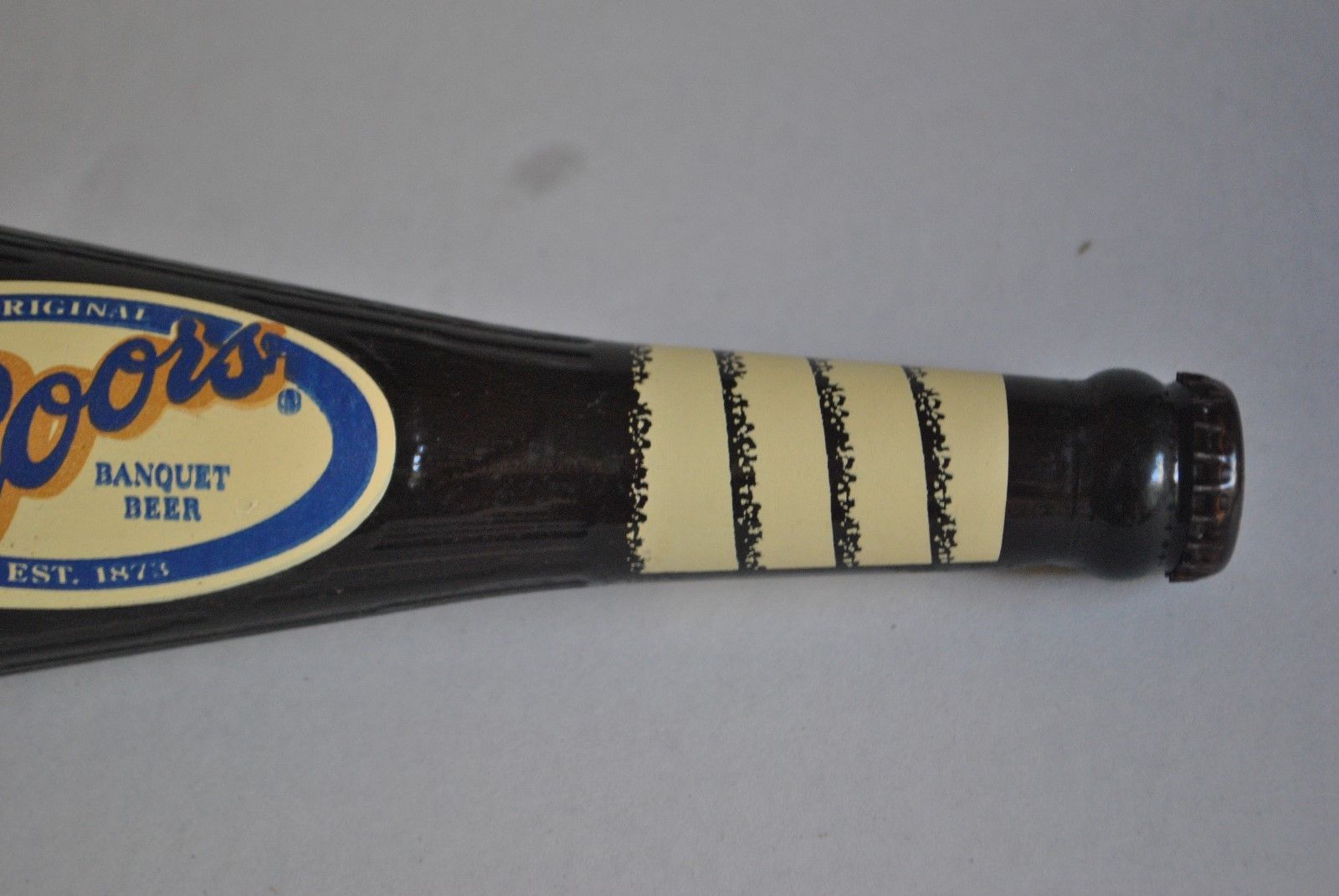 Original Coors Banquet Beer 18 ounce Baseball Bat Limited Edition