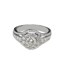 Engagement Diamond Ring in White Gold  - £3,880.34 GBP