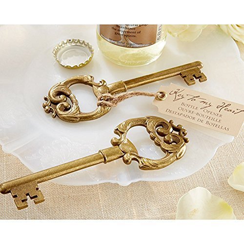 Key to My Heart Antique Bottle Opener (pack of 20)