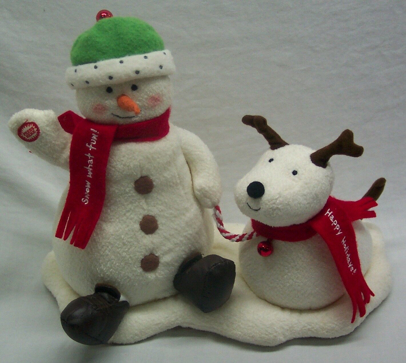 hallmark snowman and dog jingle pals