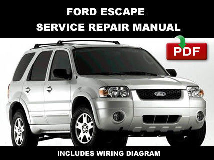2001 ford escape car manual