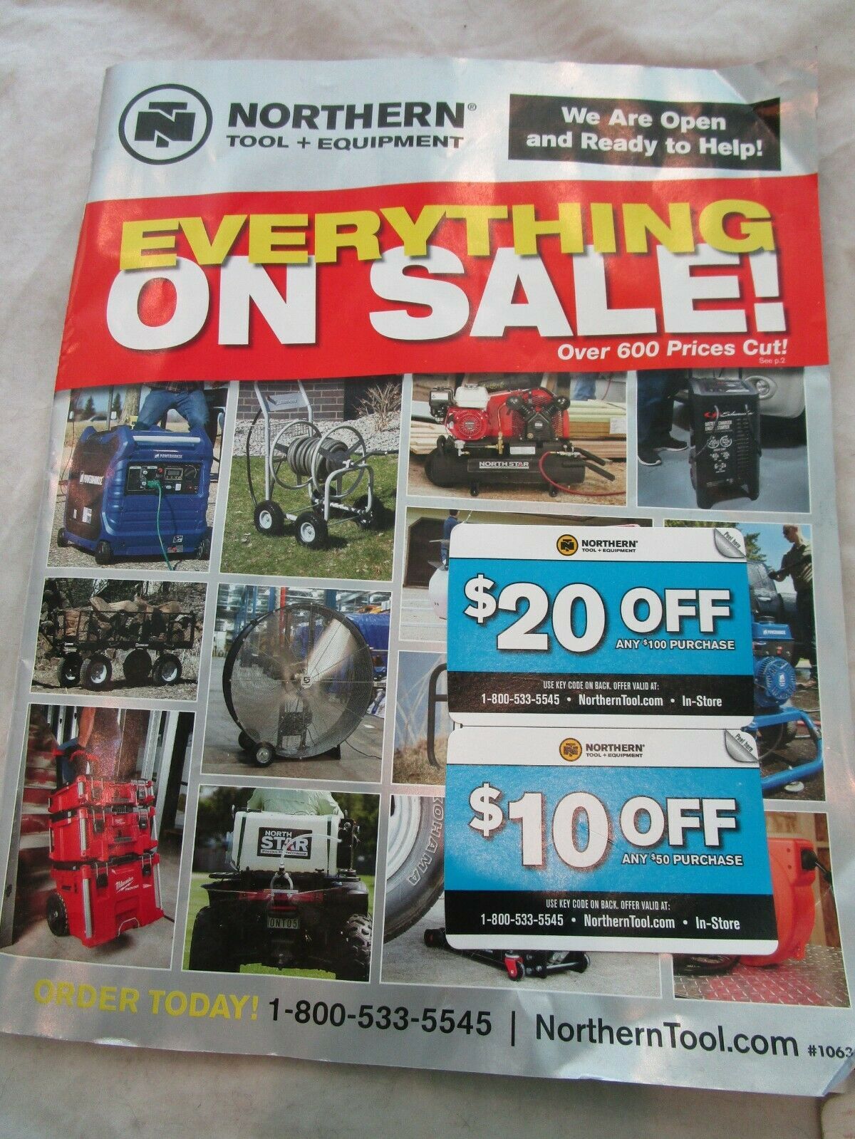 Northern Tool + Equipment Catalog Look Book #1063 2020 New - Catalogs