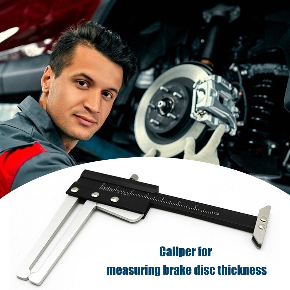 ke Disc Thickness Measurement Vernier Caliper Plate Wear Depth Gauge ke