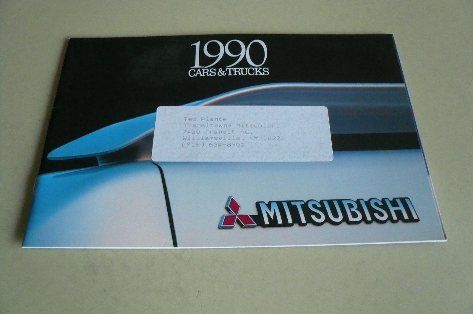 1990 Mitsubishi Sigma Montero Eclipse Mirage Galant Precis Wagon SPX Brochure - $8.79