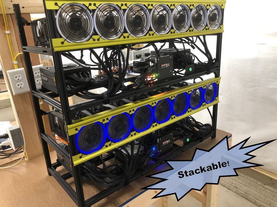 190 MH/s Ethereum Mining Rig, NVidia-Powered and Low ...