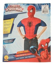 Spider-Man Muscle Chest Shirt Costume Fits 5-7 Years Old New - $24.30