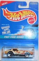 1996 Hot Wheels Fast Food Series #1 of 4 cars &quot;Pizza Vette&quot; Collect #416... - $3.50