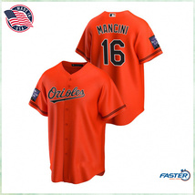 Baltimore Orioles No.16 Trey Mancini Orange 2021 Baseball Jersey S-5XL - $30.99+