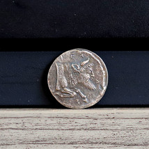 490-475 BC Ancient Greek Coin Man-Headed Bull &amp; Horseman - Didrachm 20mm - £12.33 GBP