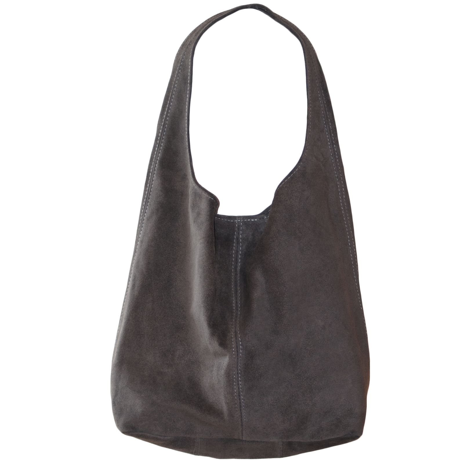 Suede Hobo Bags Handbag Shoulder Bag Slouch Italian Leather Women 9 ...