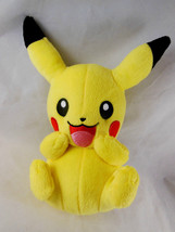 Pokemon Pikachu Plush Tomy Stuffed Animals Yellow 7" w 3" ears - $6.62