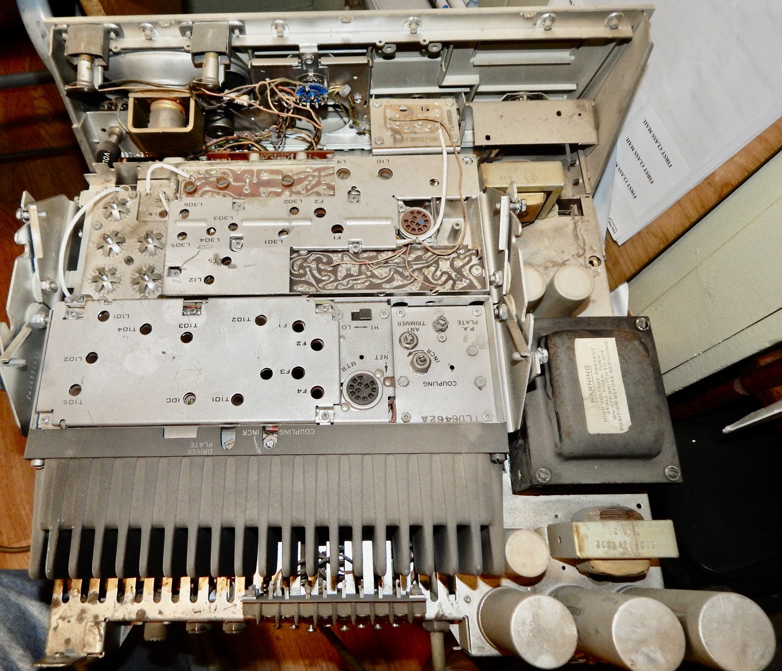 Vintage Motorola Super Consolette High VHF Two Way Radio L43MHB3190BMWSP TwoWay Radios