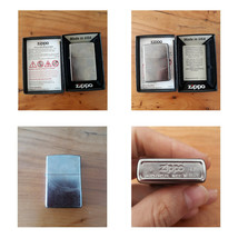 Lighter Zippo Bradford.pa. The New Windproof With Box Original Made in USA - $36.99
