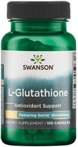 Swanson Amino Acid L-Glutathione 100 Milligrams 100 Capsules - $48.13