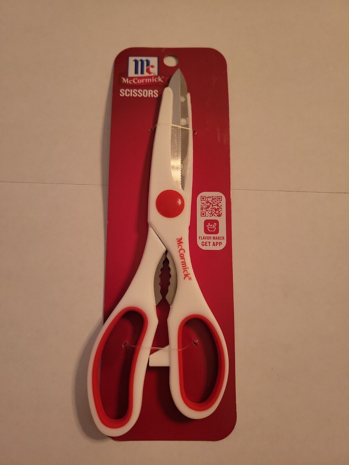  CUTCO Model 77 Super Shears with Red handles