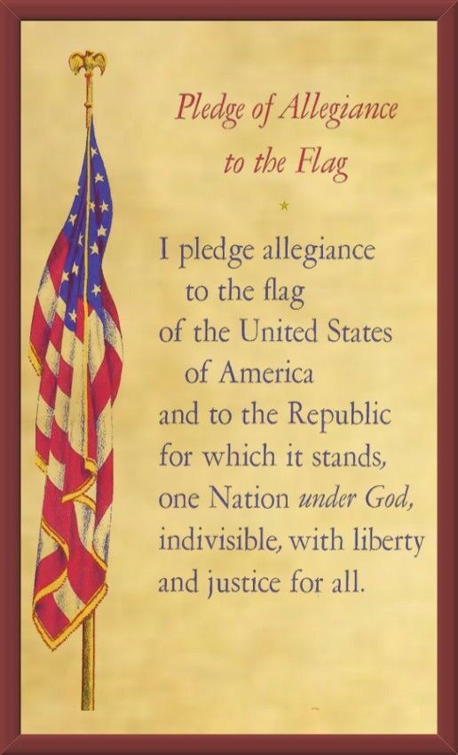 Pledge of Allegiance to the Flag 5