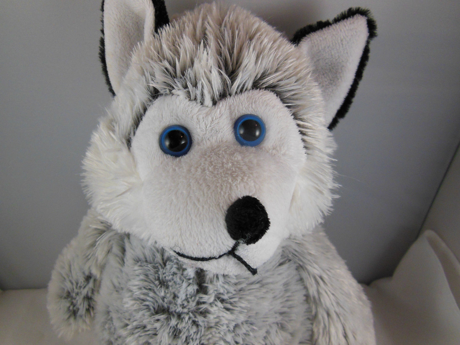 wolf plushie