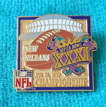 SUPER BOWL XXXVIII (38) - CBS SPORTS NETWORK TV - LOGO - NFL LAPEL PIN -  RARE!!!