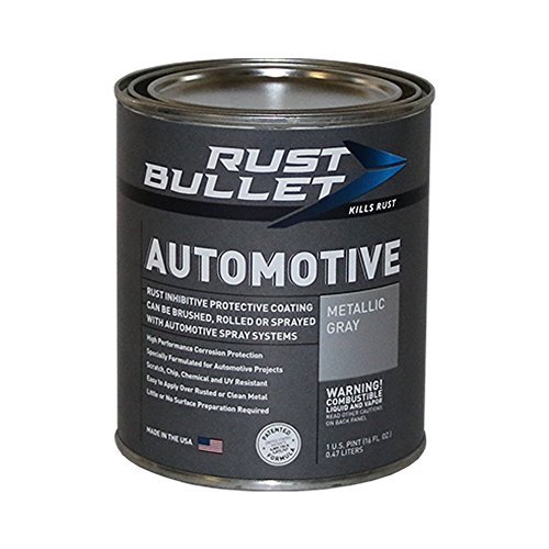 Rust Bullet RBA52 Automotive Rust Inhibitor Paint, 1 Pint Metal Can ...