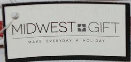 Midwest Gift CBK Three Piece Red White Canvas Zip Up Cosmetic Bag Set image 6
