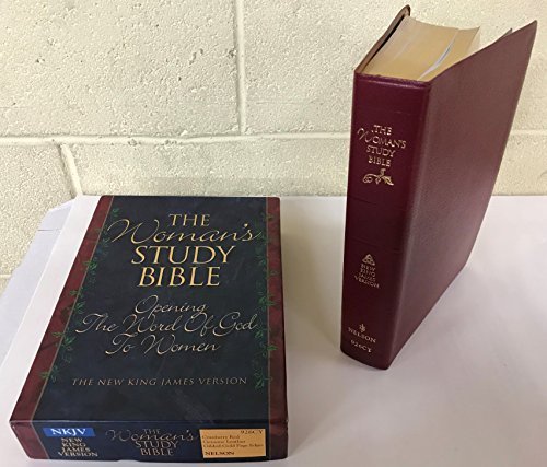 Bible: New King James Woman's Study Bible [Leather Bound] - Books