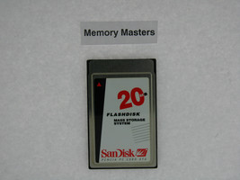 SDP3B 20MB Approved San Disk Pcmcia Ata Flash Card - $62.87