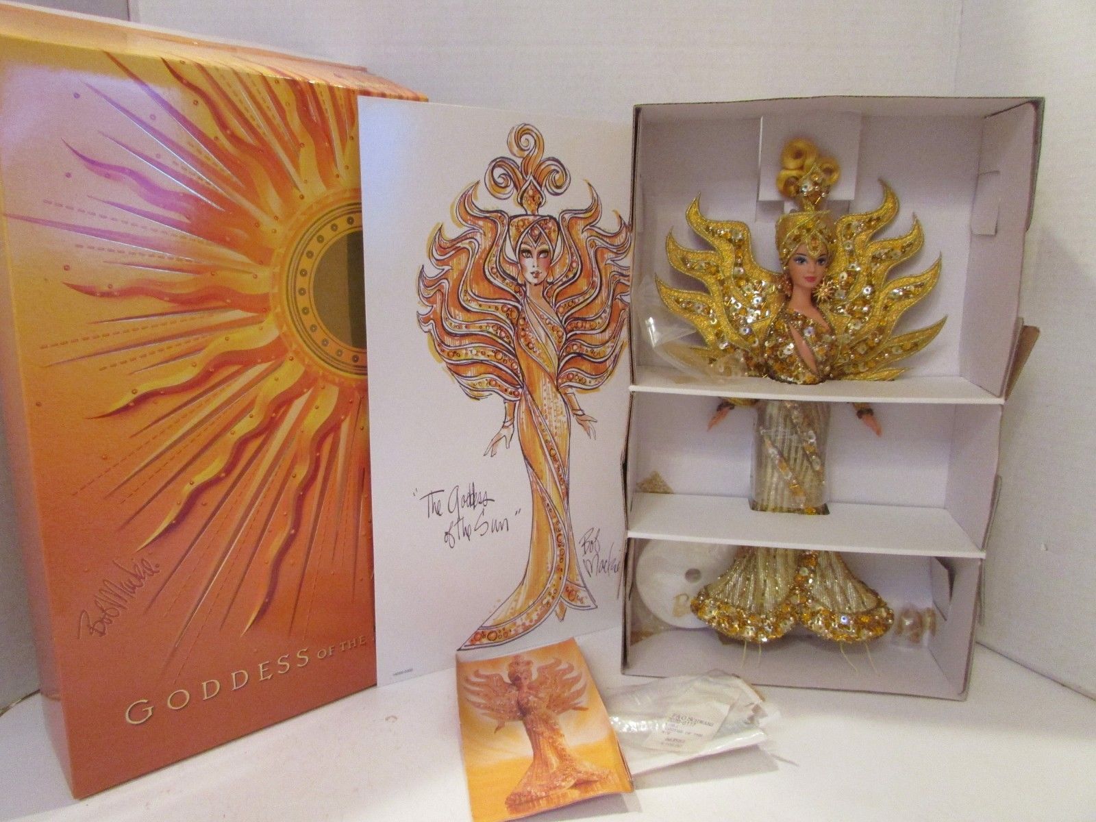 bob mackie goddess of the sun barbie value