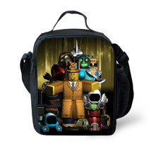 WM Roblox Lunch Box Lunch Bag Kid Adult Fashion Classic Bag Suit - $19.99