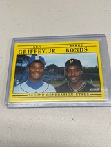 1991 Fleer Barry Bonds/ Ken Griffey #710 Baseball Card - $25.23