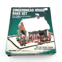 Vintage 1992 Fox Run Craftsmen Gingerbread House Bake Set with Instructions - $19.79
