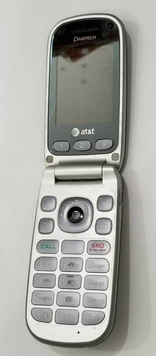 Pantech Breeze 3 P2030 Durable Quality Flip Phone Gsm Unlocked