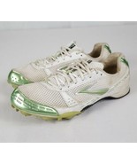 Brooks Surge Women&#39;s Track and Field Cleats Size 9 White Green Cross Cou... - $13.65