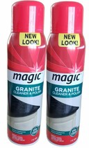 Magic Granite Cleaner &amp; Polish Aerosol 17 oz Discontinued Lot of 2 NEW - $40.99