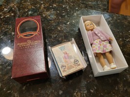 American Girl Pleasant Company Mini KIT DOLL 6.5" Meet Outfit Shoes Book Box - $80.95