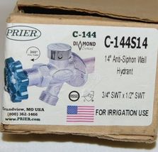 Prier Fourteen Inch Anti Siphon Wall Hydrant C 144S14 Diamond Series image 4
