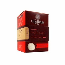 NEW GladRags Night Pad Made with Organically Grown Cotton Natural - $21.69