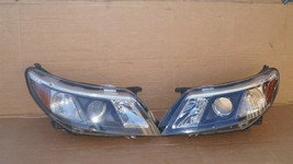 08-12 Saab 9-3 Halogen Headlight Lamps Set Pair L&R image 1