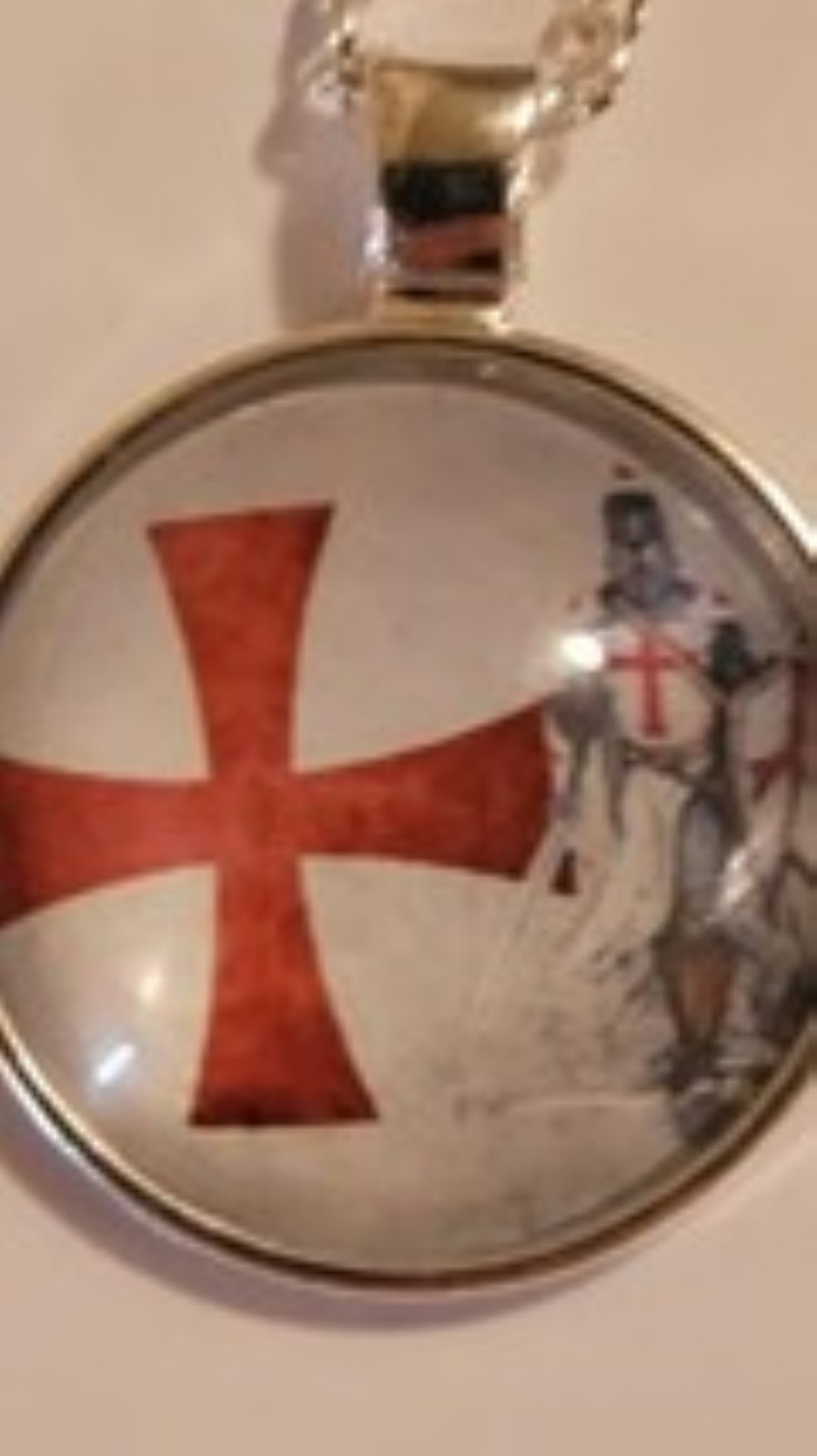 Knights templar cross and crusader necklace jewelry pic 1  large 