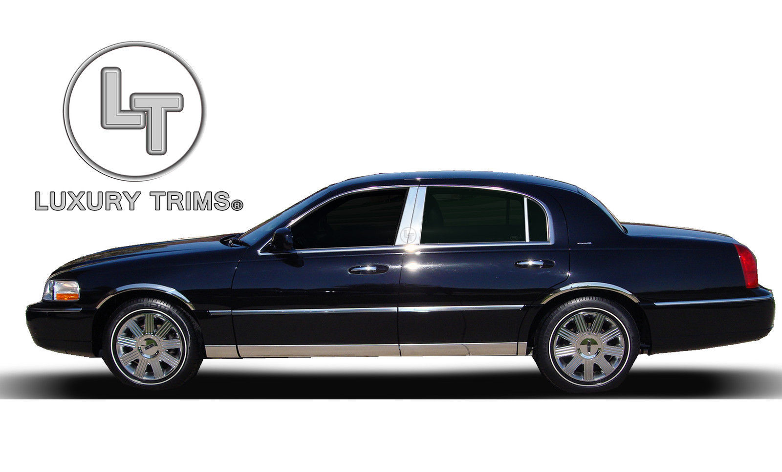 Lincoln Trim 78 Listings Lincoln Towncar Stainless Steel Chrome Pillar Posts By Luxury Trims 1998 2017 6p 60 70